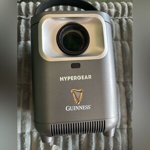 Guinness Portable CineMini mini Projector in Dark Gray summer movie nights